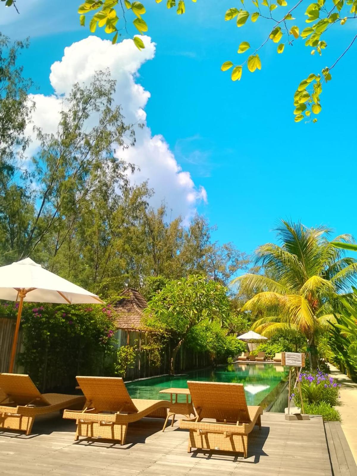 Villa Penyu Gili Trawangan Buitenkant foto